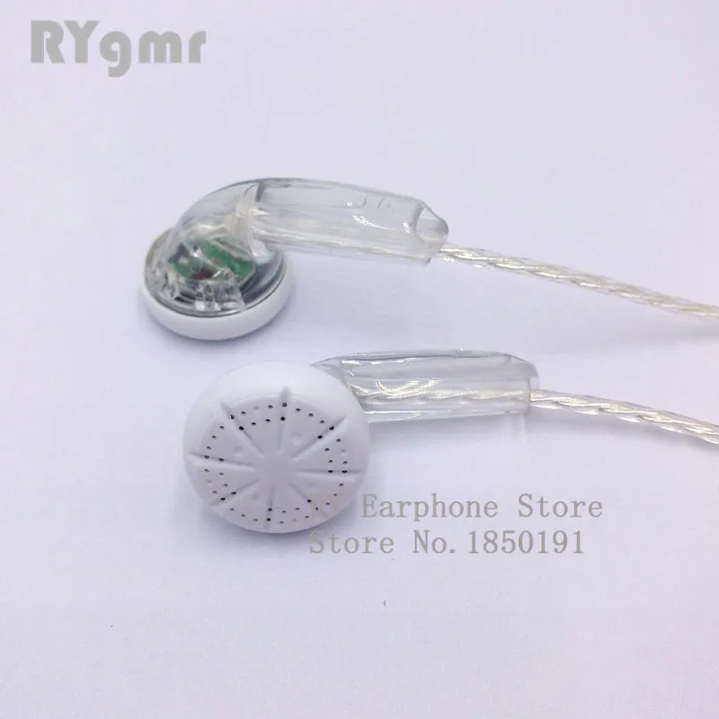 RY4S оригинальные наушники-вкладыши 15 мм качество музыки звук HIFI наушники(MX500 стильные наушники) 3,5 мм прозрачные наушники