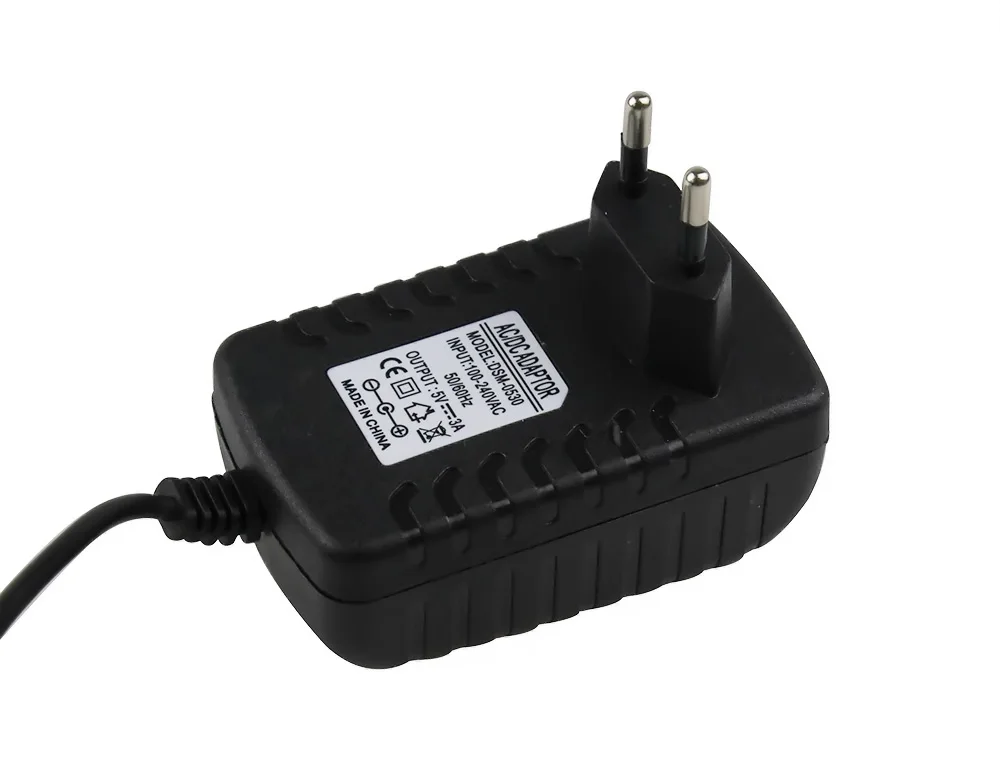 Лидер продаж 5 в 3A Raspberry Pi 3 Кнопка питания адаптер Micro USB порт для Model B штепсельная