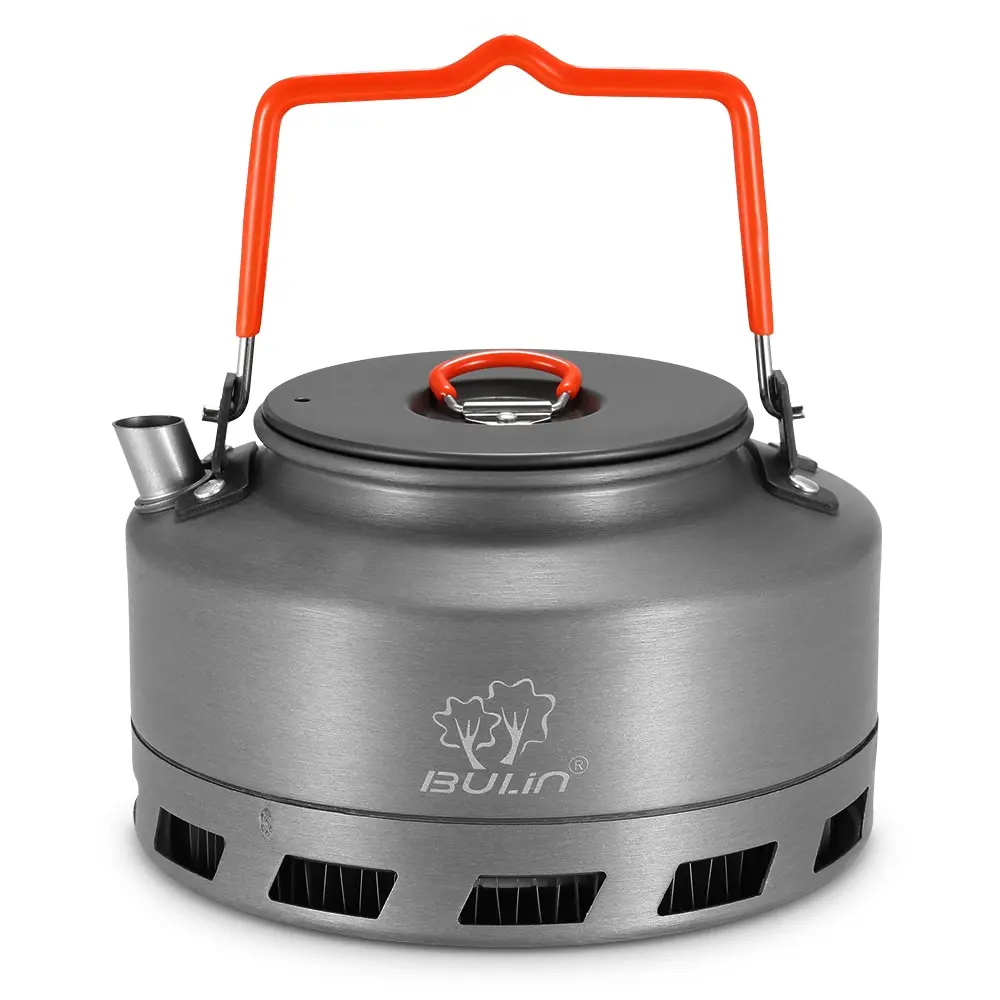

High Quality Aluminum Alloy 1.1L Portable Kettle Water Pot Teapot Coffee Pot Outdoor Camping Hiking Picnic Kettle Water Pot