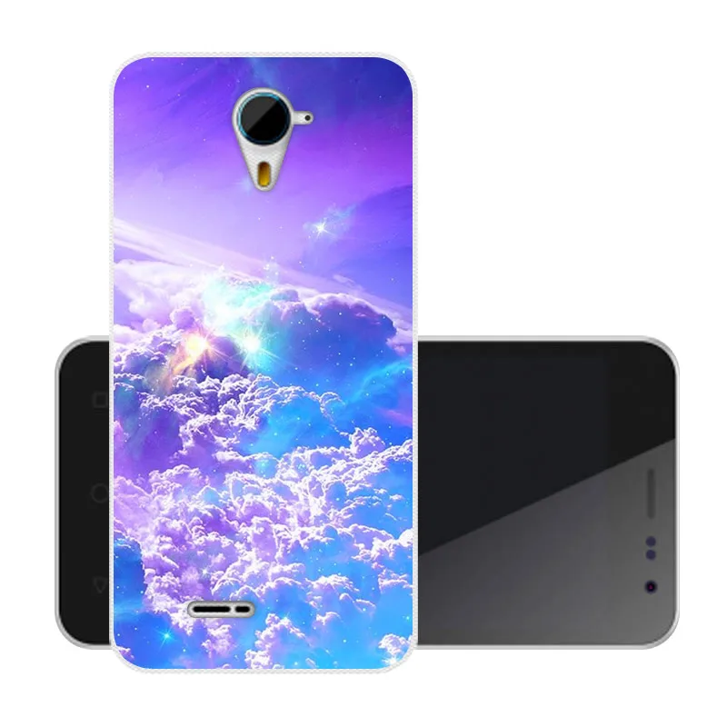 Fanatu 4 5 &quotчехол Micromax Canvas Pace 4G Q415 задняя крышка мягкий TPU силиконовый чехол для