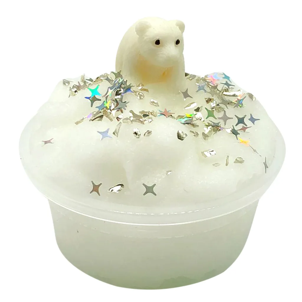 TELOTUNY Slime глина облако ледяное миры буфами на рукавах Squishies грязь слизи Шпатлёвки ароматизированный стресс глины игрушка-Лизун развивающая игрушка Горячее предложение J24