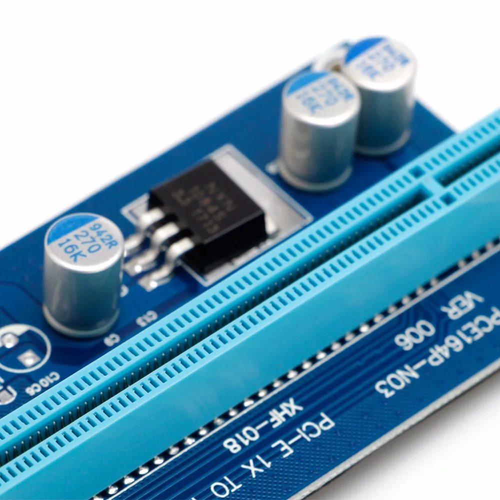 1 комплект USB 3,0 PCI-E Express 1x to 16x удлинитель Riser Board Card Adapter w/SATA кабель подходит для любых видеокарт