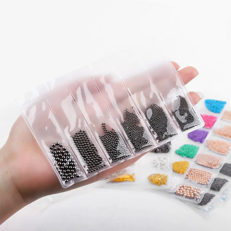 6 шт./корт. 3D DIY лаконичные металлические цепочки для дизайна ногтей с 3 г клеем