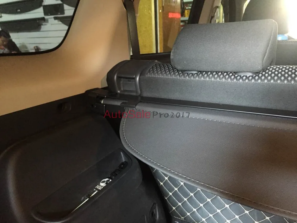 Aluminium alloy + Fabric Rear Trunk Security Shield Cargo Cover For Mitsubishi Outlander 2013 2014 2015 2016 | Автомобили и