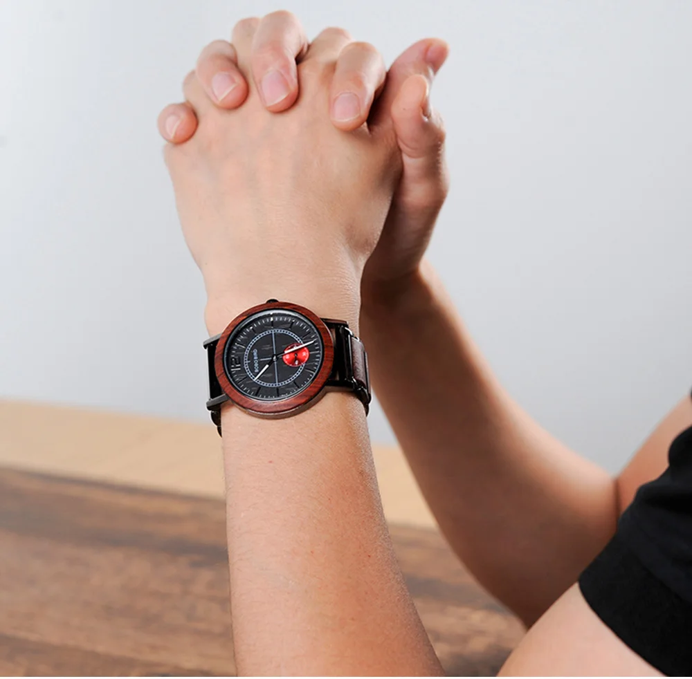 Bobo Bird модная квадратная деревянная коробка для часов мужские японские Seiko Move Мужские t Уникальные Роскошные брендовые водонепроницаемые кварцевые наручные часы Подарки для мужчин