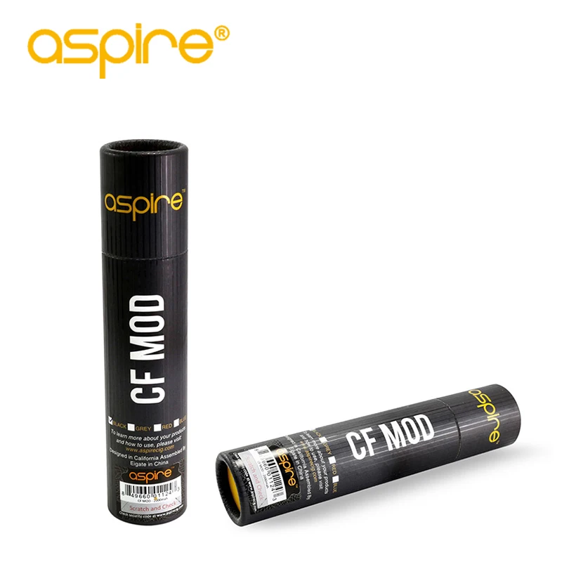 Электронная сигарета мод Специальное предложение Vape устройство aspire CF батарея пружинный разъем 510 углеродное волокно трубка подходит Nautilus танк
