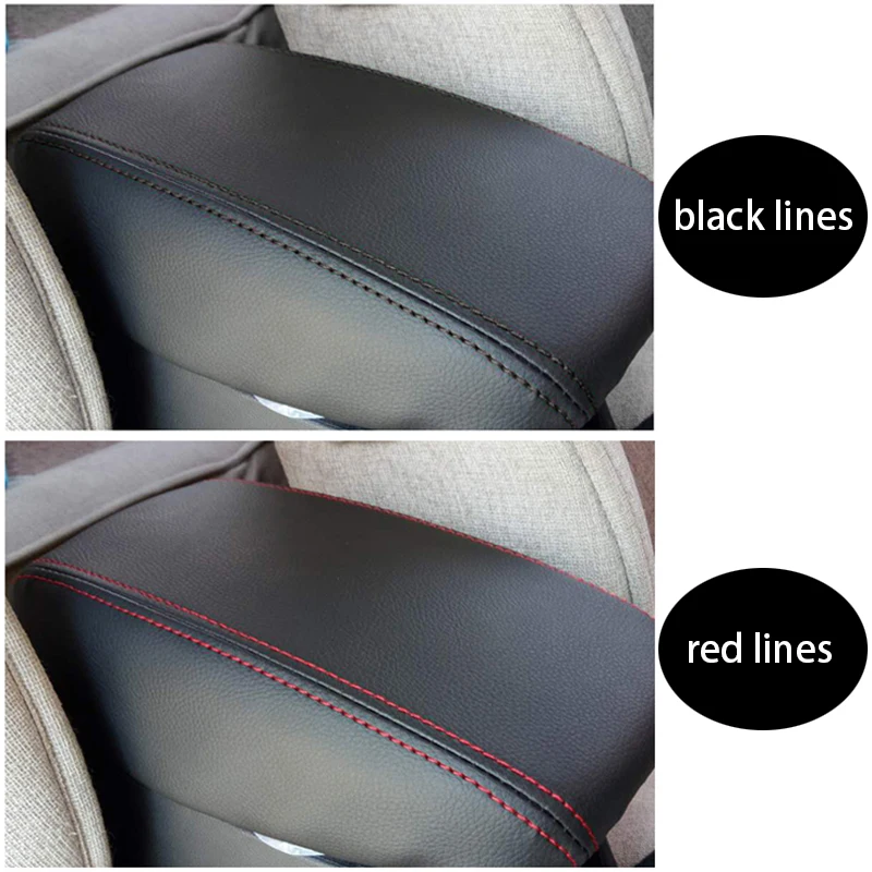 Кожаный Автомобильный центральный подлокотник AX из микрофибры чехол для