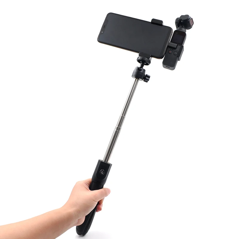 Osmo Карманная камера стабильная палка для селфи палка штатив монопод для dji Osmo карманные аксессуары для Кардана