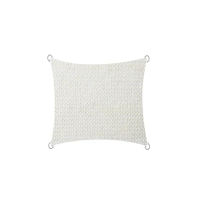 White Style 1 3x4 м/шт прямоугольная сеть из полиэтилена высокой плотности солнцезащитный навес Arc edge D кольца стиль 95% затенение УФ Защита для Садовая сеть тент - Цвет: White Style 1