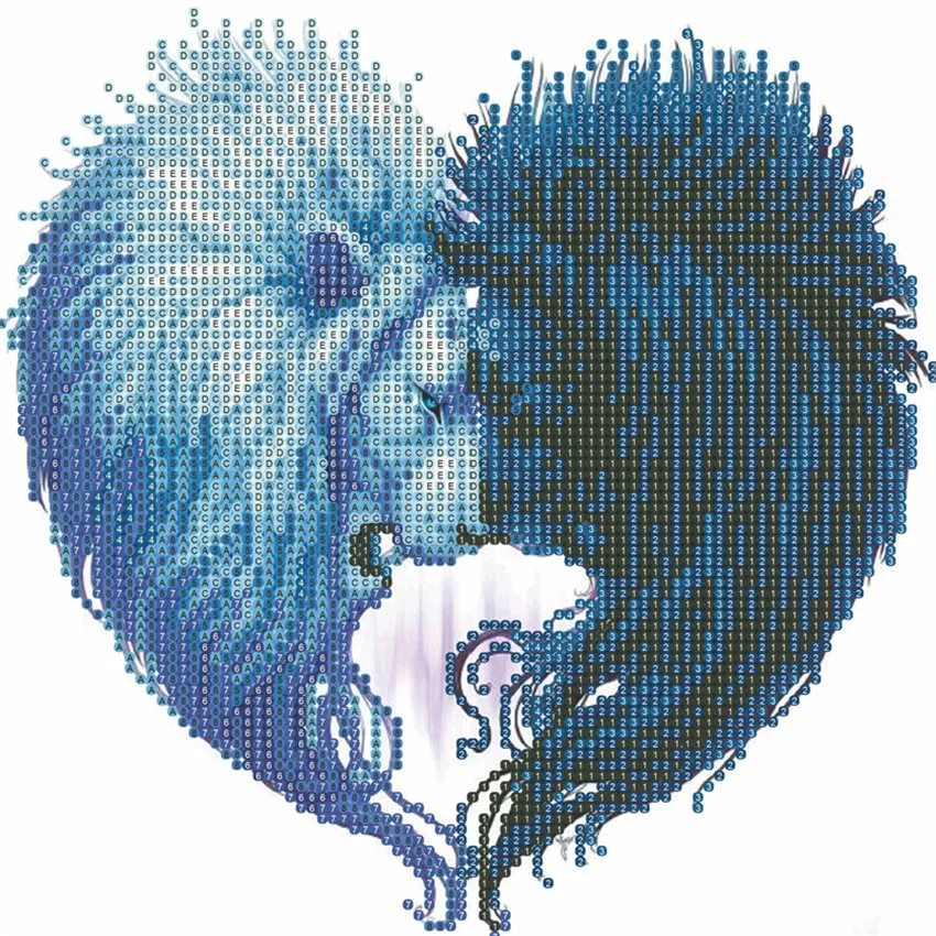 Diamond Painting 3D Lions Embroidery 5D DIY Cross Stitch Mosaic Needlework Picture Home Decoration | Дом и сад