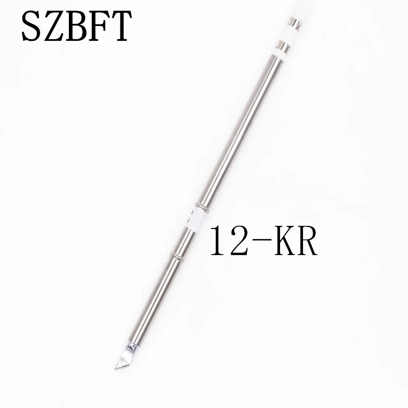 

T12-KR Series Soldering Iron Tips for HAKKO T12 Handle LED vibration switch Temperature Controller FX951 FX-952