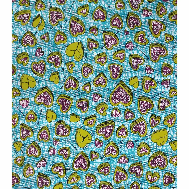 Новый дизайн 100% хлопок африканская Анкара java восковая ткань сделано в Китае для