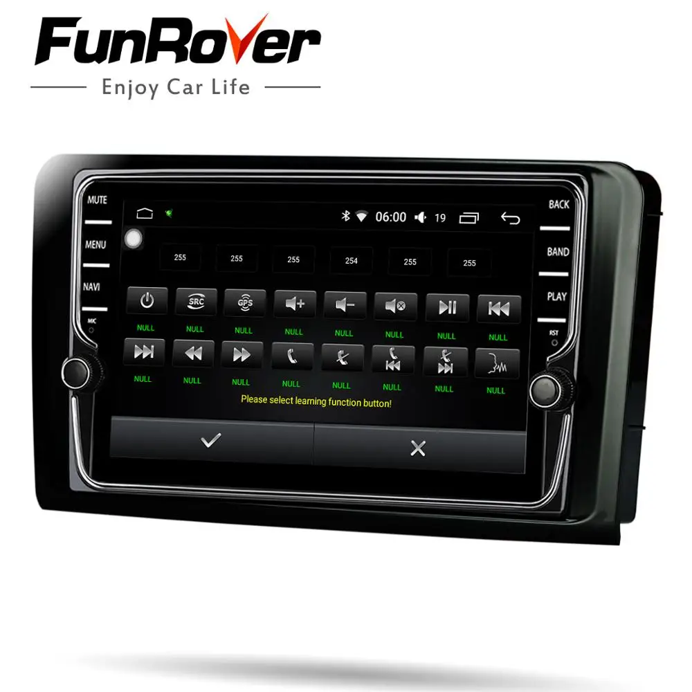 Funrover Автомобильный мультимедийный плеер Android 8.0 2 Din gps Авторадио для Mercedes Benz B W245 B150 B160 B170 B180 B200 B55 2004-2012