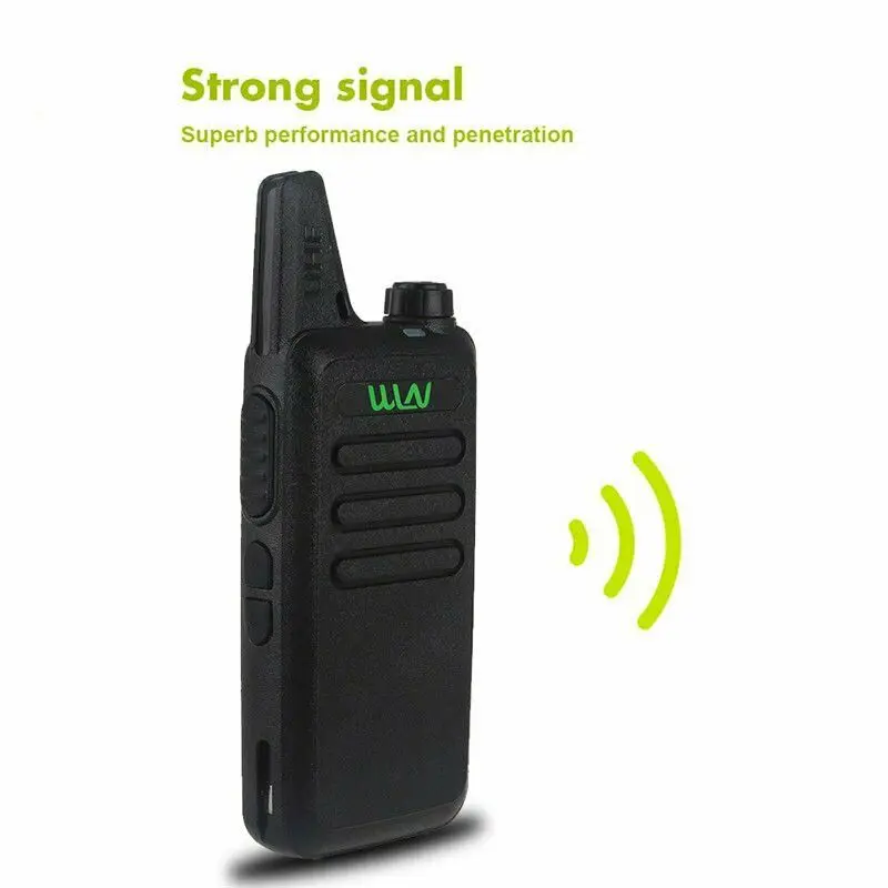100% WLN KD-C1 Walkie Talkie KD-C2 KAILI двухстороннее радио 5W высококачественное ультратонкое