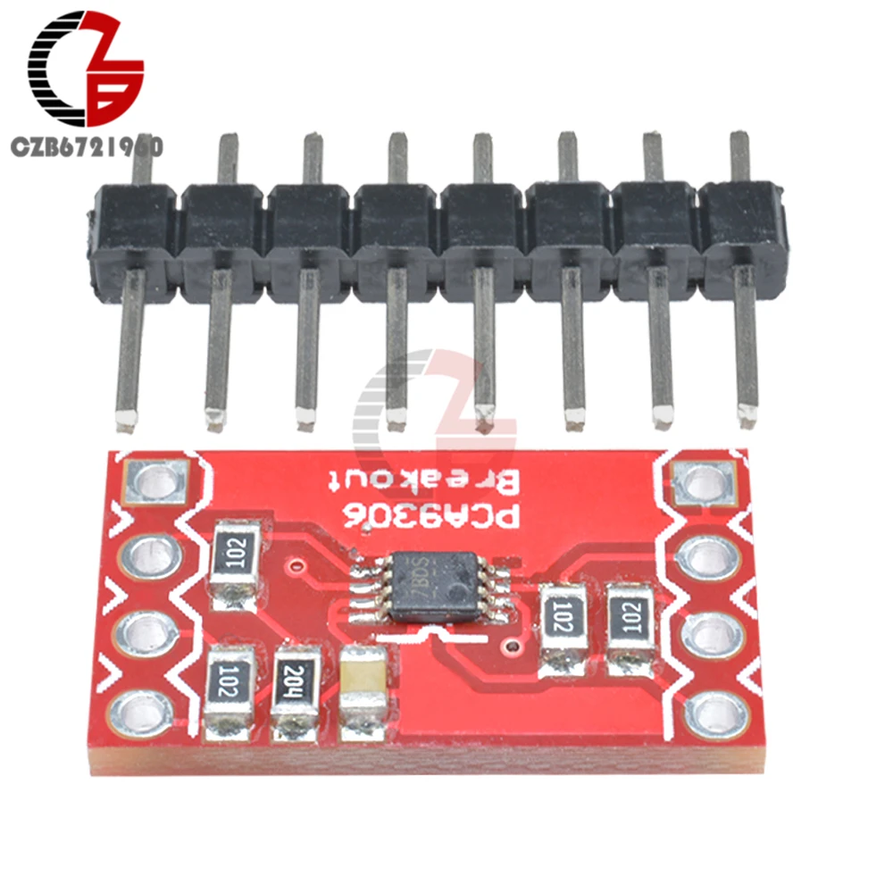 I2C 3 5 Ом PCA9306 двунаправленный преобразователь уровня напряжения разрывная плата