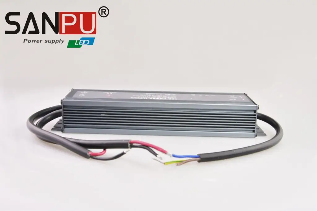 Фото SANPU 200W 12V 16.6A тонкий 175-240V Объем Один выход водонепроницаемый IP67 Импульсный SANPU 200W 12V 16.6A тонкий 175-240V Объем Один выход водонепроницаемый IP67 Импульсный