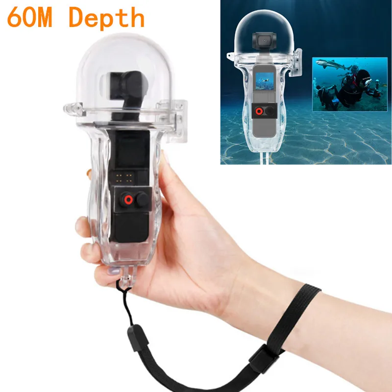 Чехол для DJI Osmo Pocket Dive водонепроницаемый чехол защитный дайвинга глубина 60 м