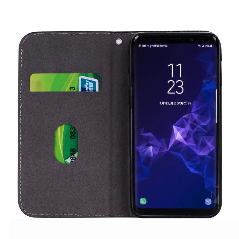 Zeallion для самсунга S8 S9 плюс J5 J7 J4 J6 A6 A7 A8 Note 9 Блестящий крокодиловый кожаный защитный чехол-бумажник на магните Чехол-книжка чехол Крышка