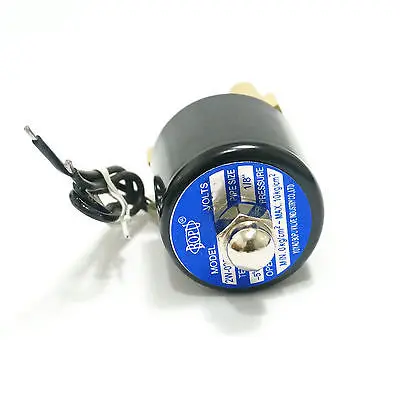 24В DC 2W 025 06 2 Way W серии латунь воздушный Газ Вода Соленоидный клапан 1/8 &quotBSP