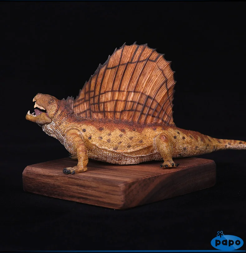Papo Dimetrodon Имитация Динозавра модель музейная коллекция Юрского периода мир