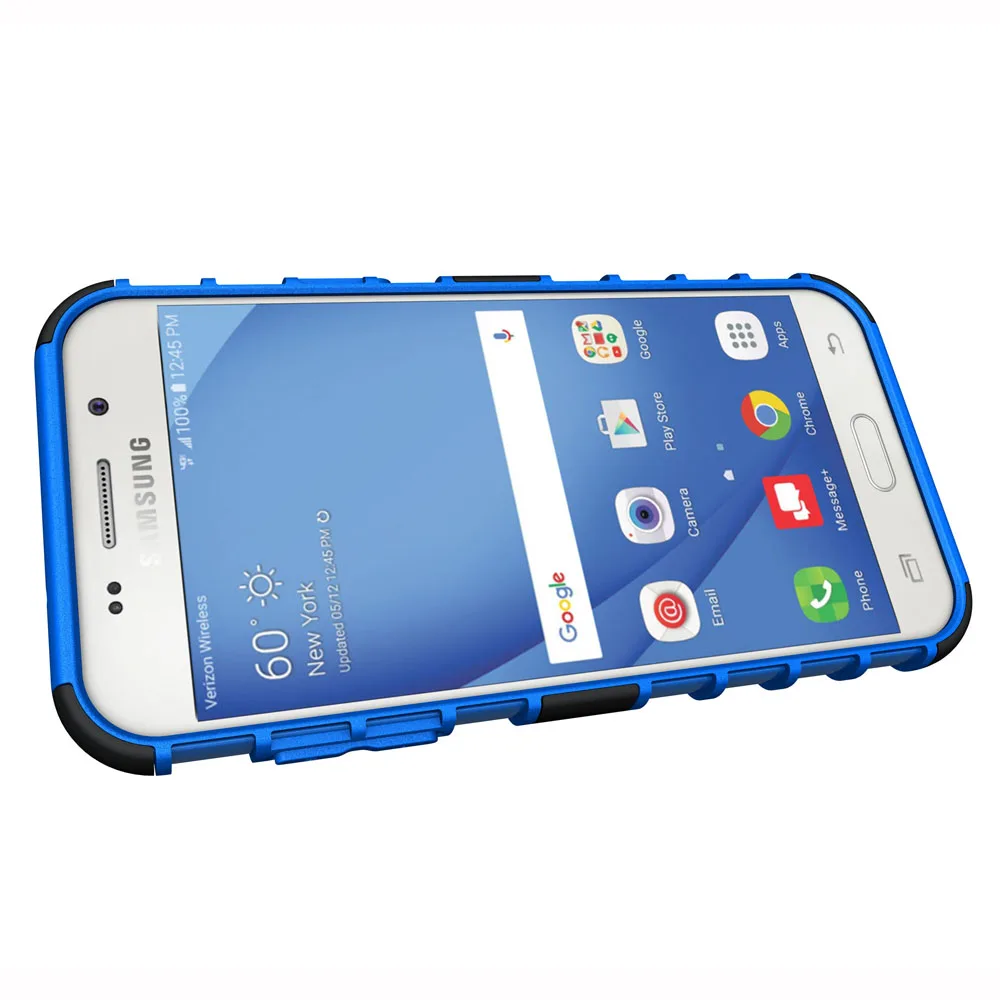 Двухслойный защитный чехол с подставкой для Samsung Galaxy J3 Emerge/J3 2017/J3 Eclipse/J3 Mission/Luna Pro/J3