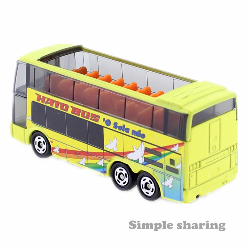 Takara Tomy Tomica Hato Bus 1:156 № 42 литой популярный Забавный набор моделей автомобилей