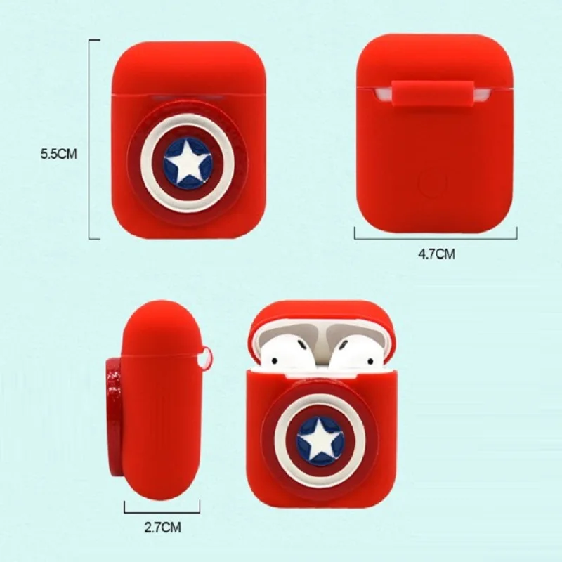 Наушники чехол для Apple Airpods ремешок мягкий силиконовый наушников Аксессуары