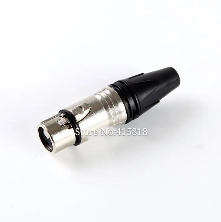 20 шт./лот (10 шт. Мама + 10 папа) Neutrik design cannon XLR Plug Jack|Соединители| |