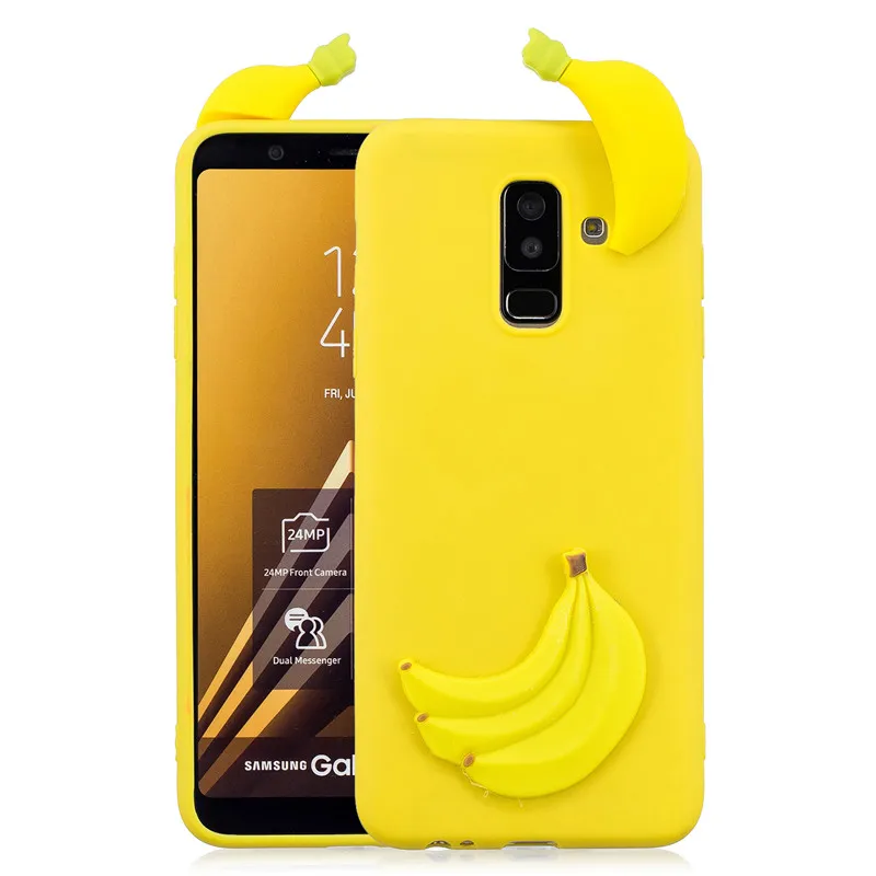3D единорога панда кактус мягкий чехол для samsung A10 A20 A20E A30 A40 A50 A70 A10S A20S A30S A50S A51 A71 A6 A8 J4 J6 плюс A7