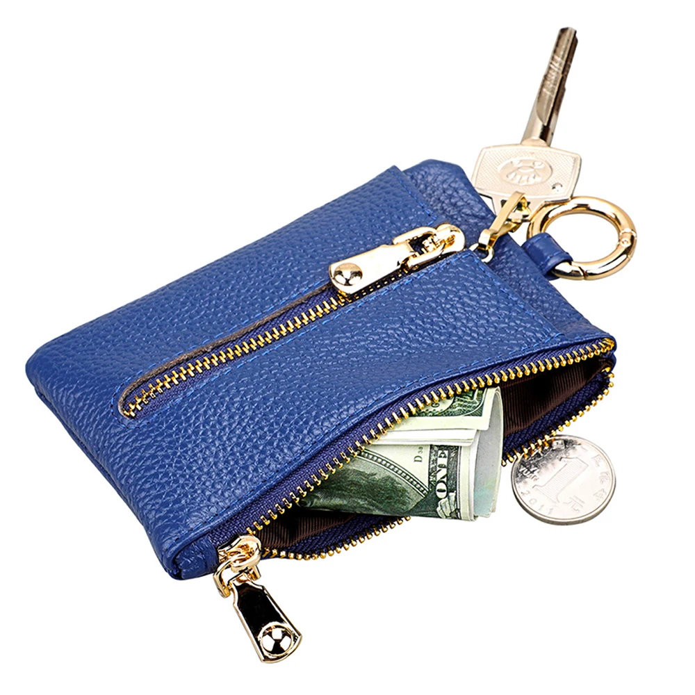 Мужской и Женский кошелек из мягкой кожи на молнии с карманом сумка подарок новая