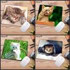 Mairuige Милая картинка с кошкой Противоскользящий коврик для ноутбука, ПК, для мышки, коврики для мыши для оптического лазера, размер в подарок для 18x22 см 20x25 см 25x29 см