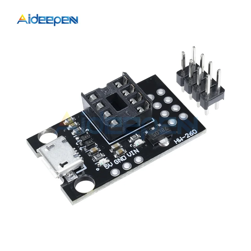 ATTINY13A Микро-usb LilyPad ATTINY85 модуль Board Development макетная плата для Arduino микроконтроллера низкой мощности - Цвет: ATTINY13A