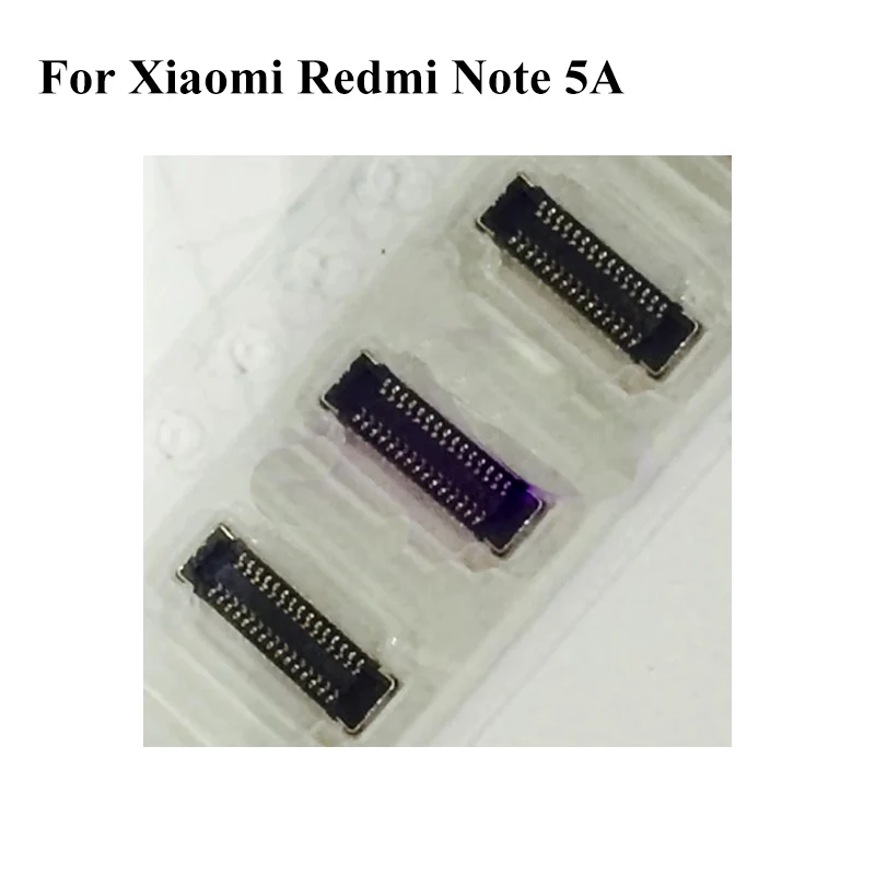 2 шт. разъем FPC для Redmi note 5 A 5A ЖК дисплей гибкий кабель на материнской плате xiaomi