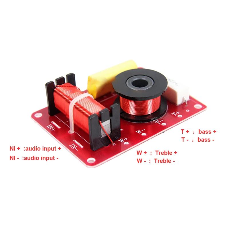 Aiyima 130 Вт 2 Way динамик делитель частоты ВЧ бас кроссовер фильтр для объемного