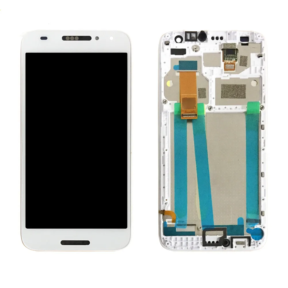 Высокое качество для Alcatel A3 OT 5046 ЖК-дисплей 5046D 5046X 5046Y кодирующий преобразователь сенсорного экрана в сборе с рамкой с бесплатными инструментами