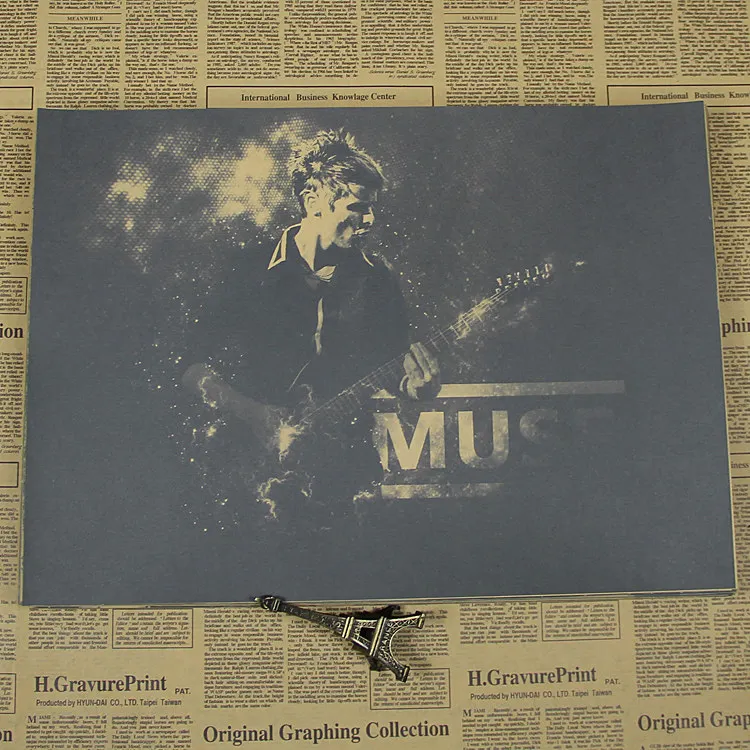 Muse рок группа звезда искусственная кофейня декоративная живопись|Рисование и