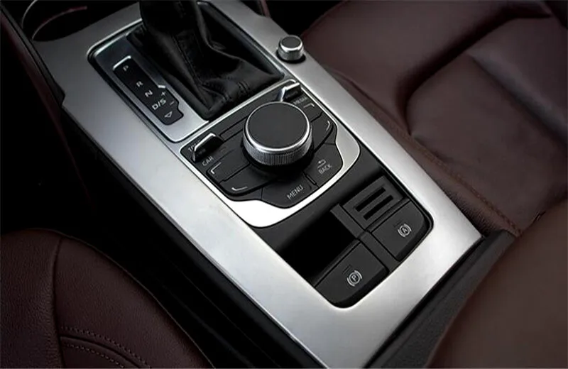 Для Audi A3 8V 2012 2013 2014 2015 Коробка передач из нержавеющей стали декоративная отделка