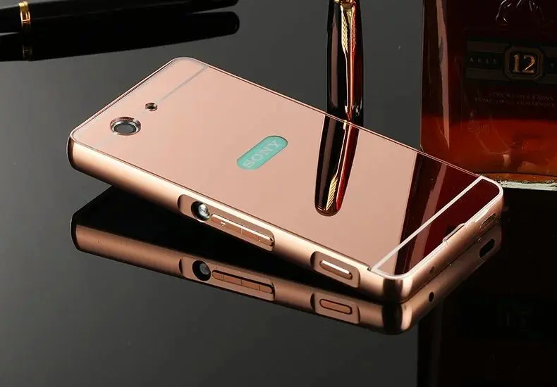 Для Sony Xperia Z5 Compact/Z5 mini чехол для телефона алюминиевая металлическая рамка +