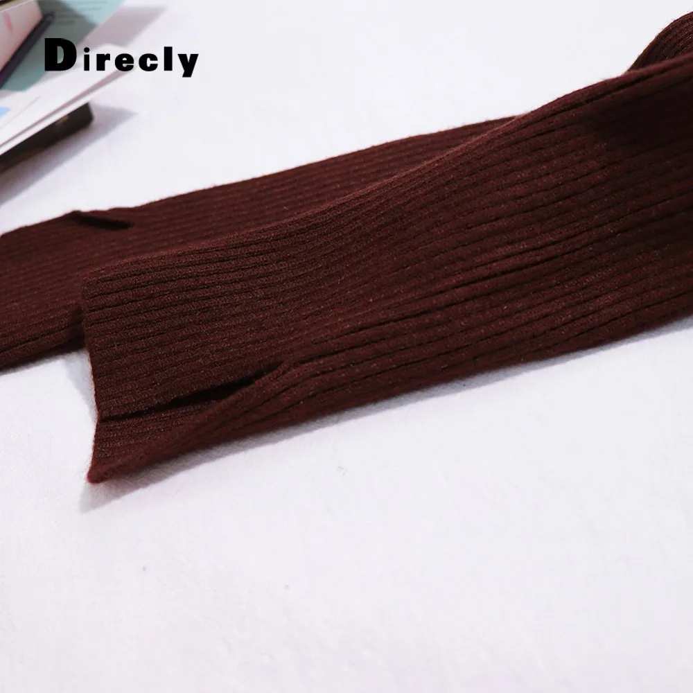 Direcly 2018 High Quality Fashion New Spring Autumn Winter Sweater Women Wool Turtleneck Pullovers Women's Solid | Женская одежда
