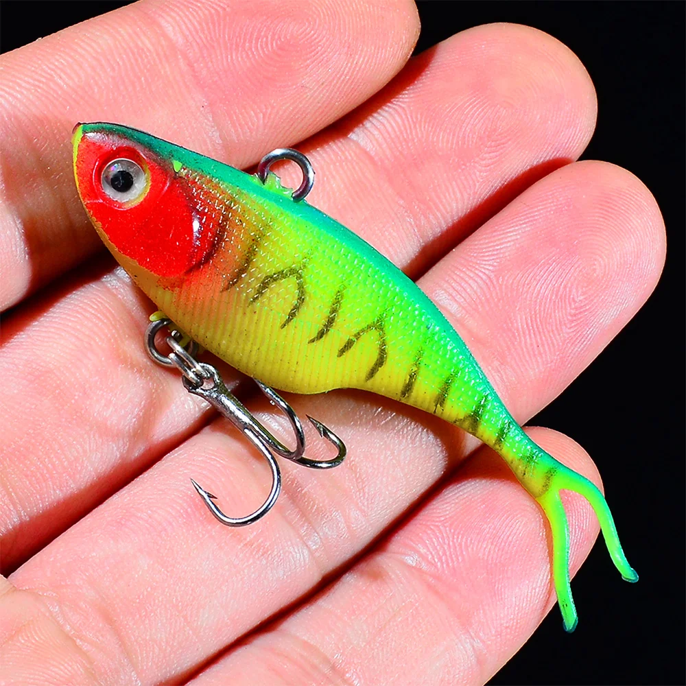 Sunlure 1 шт. мягкие приманки для ловли рыбы 6 8 см 2 68 &quot/9 36 г 0 33 oz Мягкая наживка #