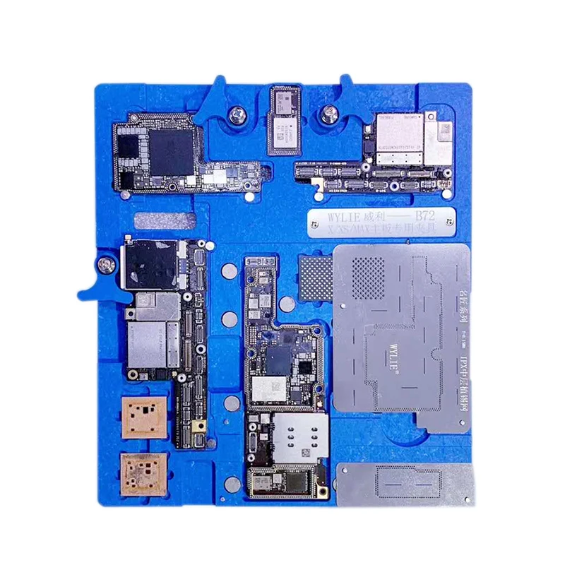 Трафарет для материнской платы iphone X/XS MAX CPU A11 A12 многоцелевой составной