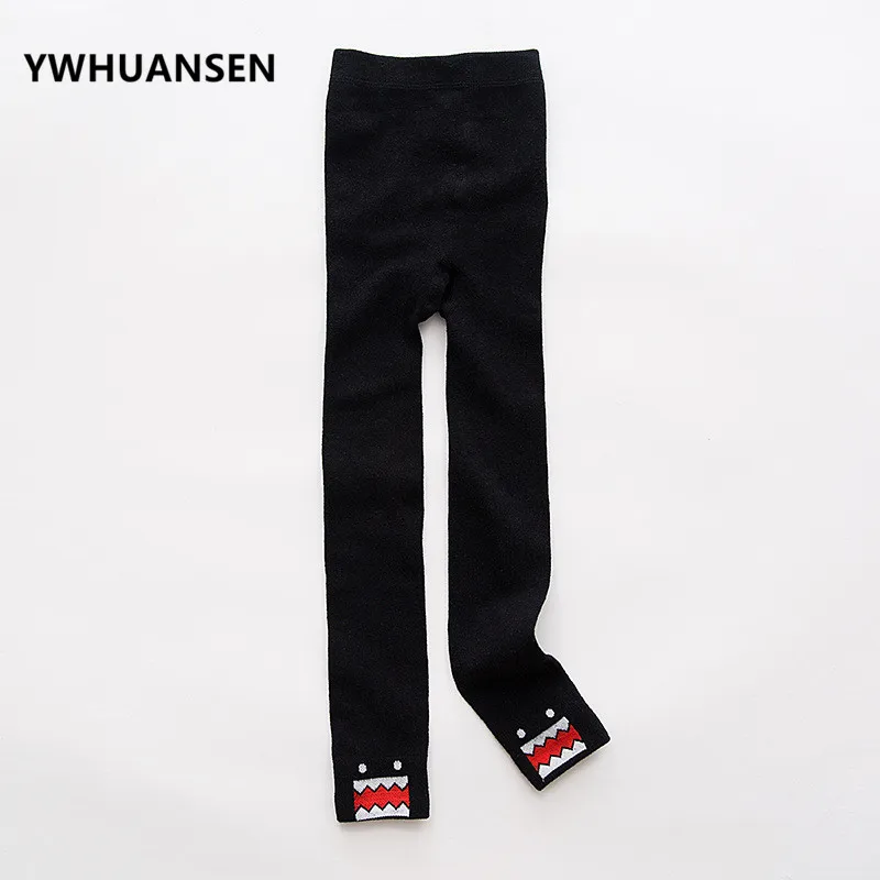 Осенне зимние леггинсы YWHUANSEN для девочек Хлопковые Штаны мальчиков Одежда