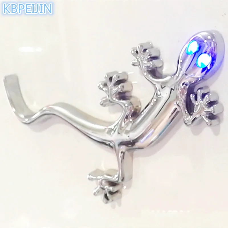 Автомобильная наклейка на солнечную батарею Gecko King предупреждающая Светодиодная