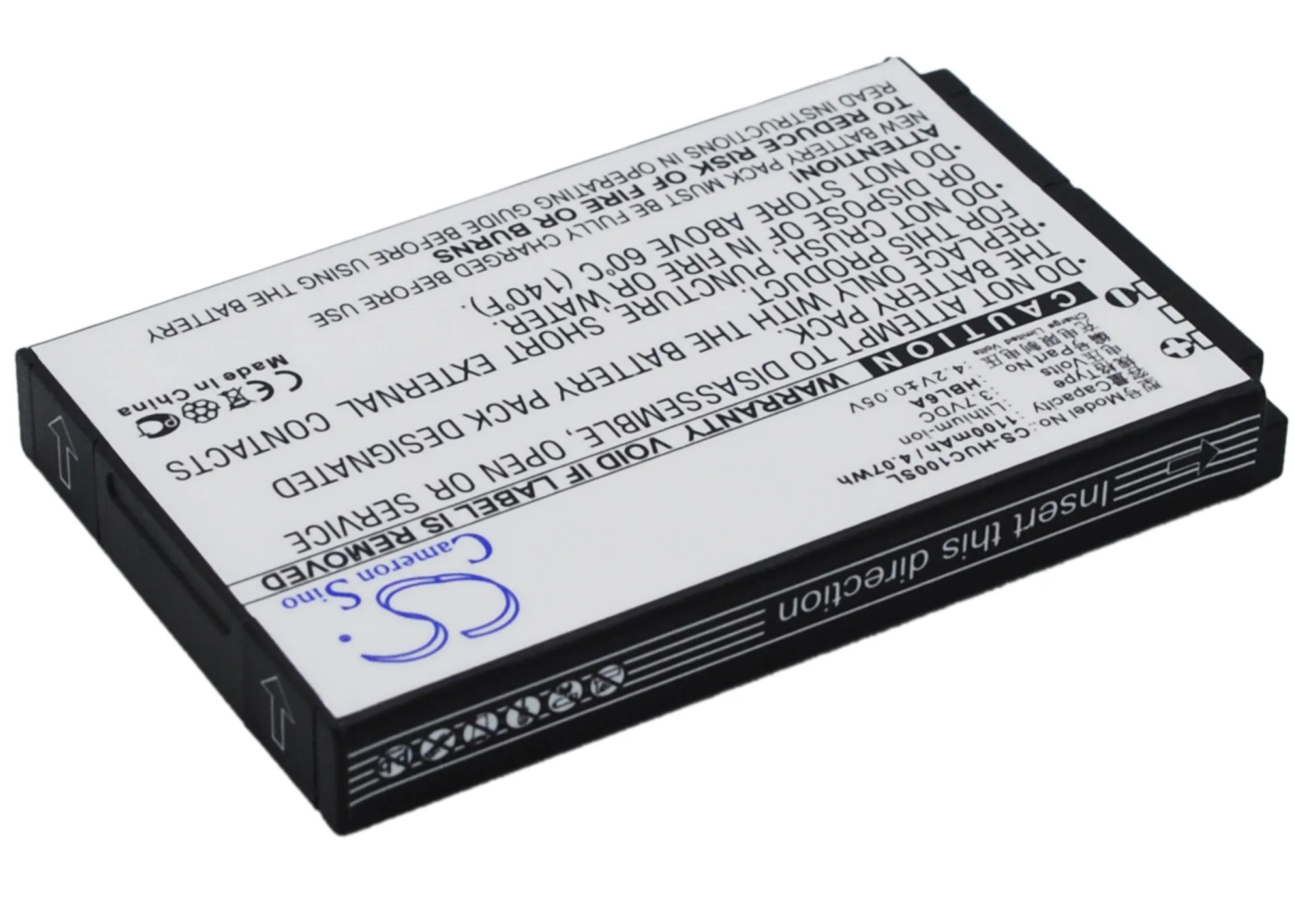 Высококачественная батарея Cameron Sino 1100mAh для музыкальной приставки ESIA|battery for|cameron
