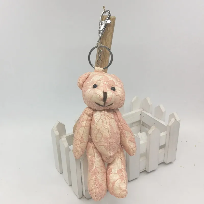 1 шт. 11 см кружевная одежда Мишка на шарнирах Urso De Pelucia Oso кукла сумка для сотового