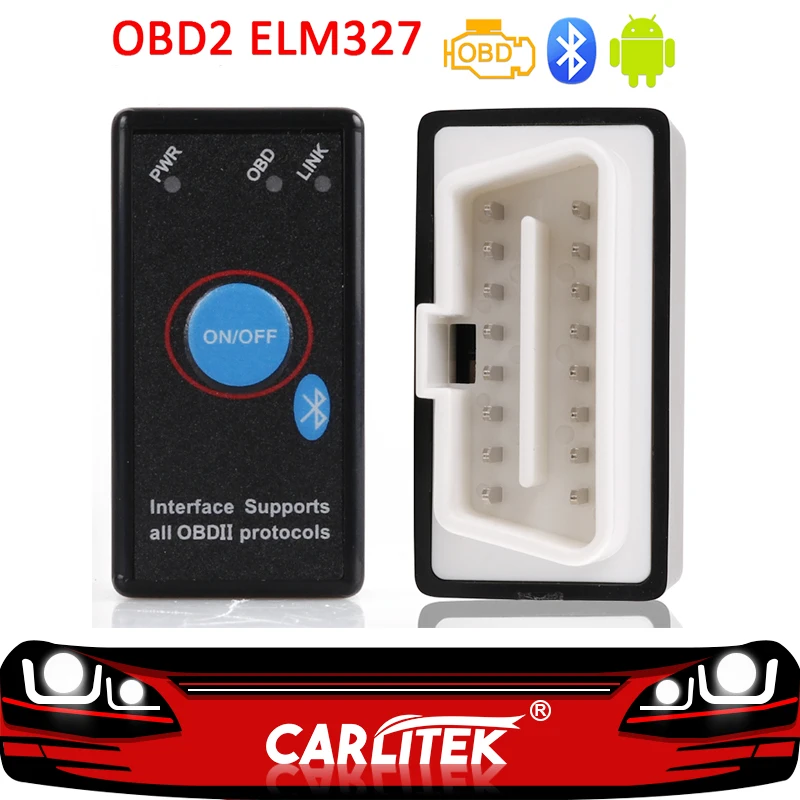 Bluetooth OBD2 Elm327 автомобильный диагностический инструмент сканер Mini V1.5 Elm 327 OBD 2 OBDII