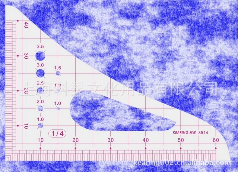 Многофункциональные линейки для одежды линейка сортировки образцов треугольная