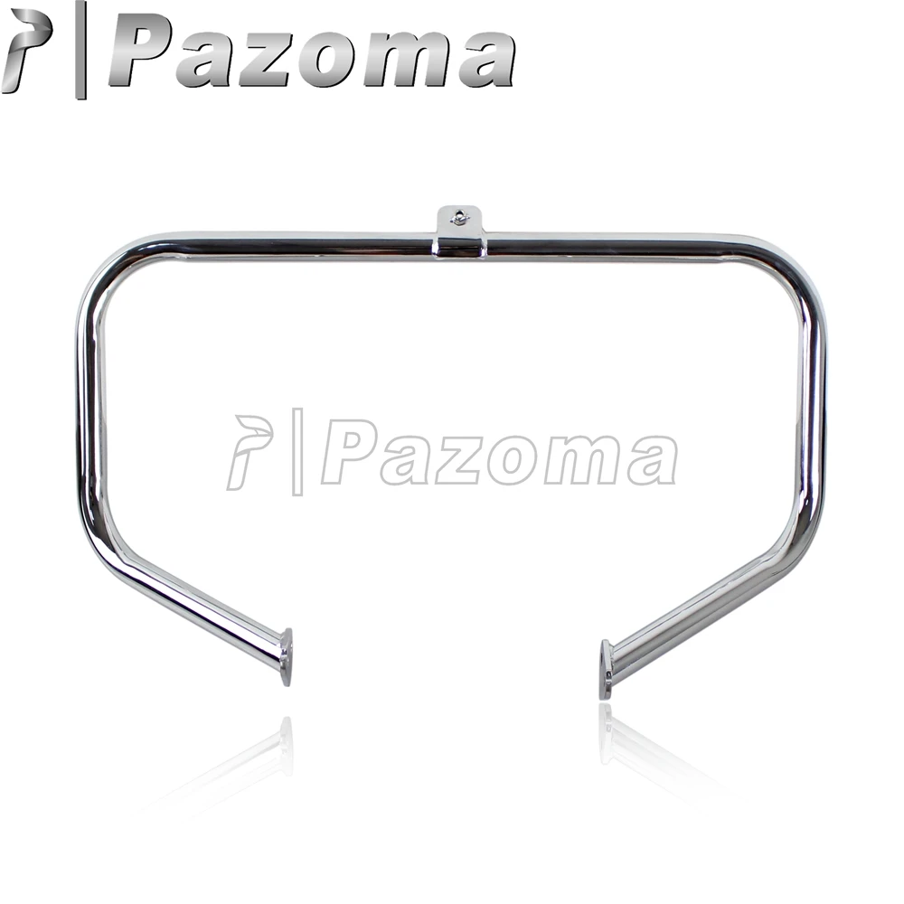 МОТОЦИКЛ хром 1-1/4 &quotЗащита двигателя шоссе Краш бар для Harley Touring Road King FLHR ультра