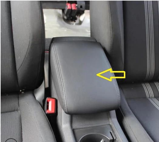 Индивидуальный кожаный подлокотник из микрофибры для Volkswagen Jetta mk5(2005-2011) Golf 6/Golf 7/Tiguan 07-14