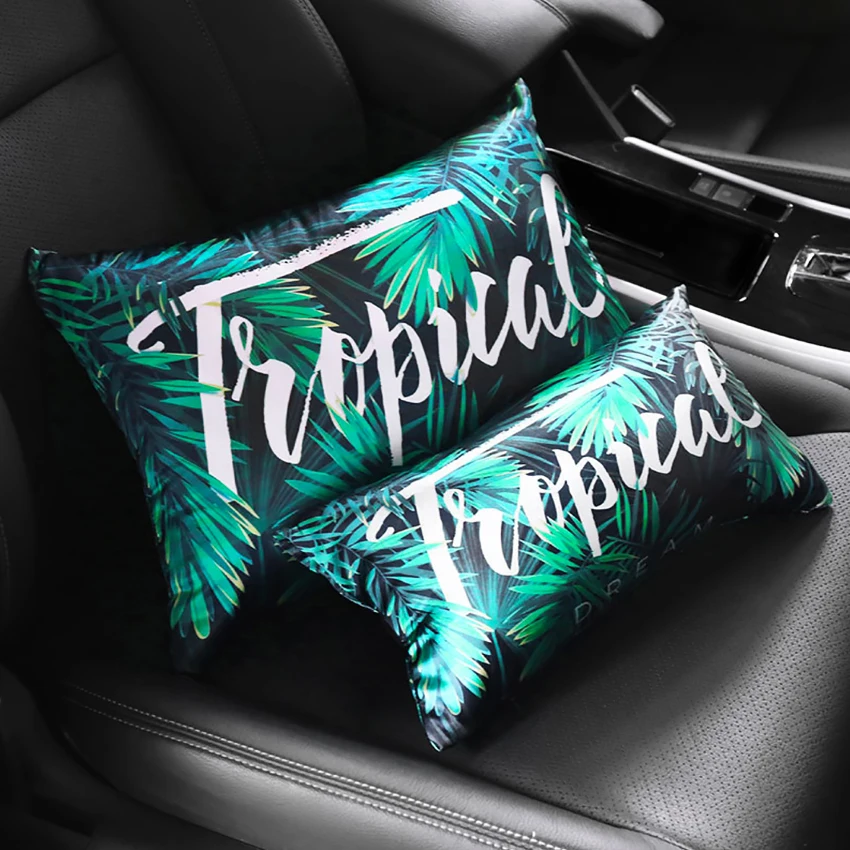 Подушка поясничная автомобильная для массажа спины Удобная Массажная подставка